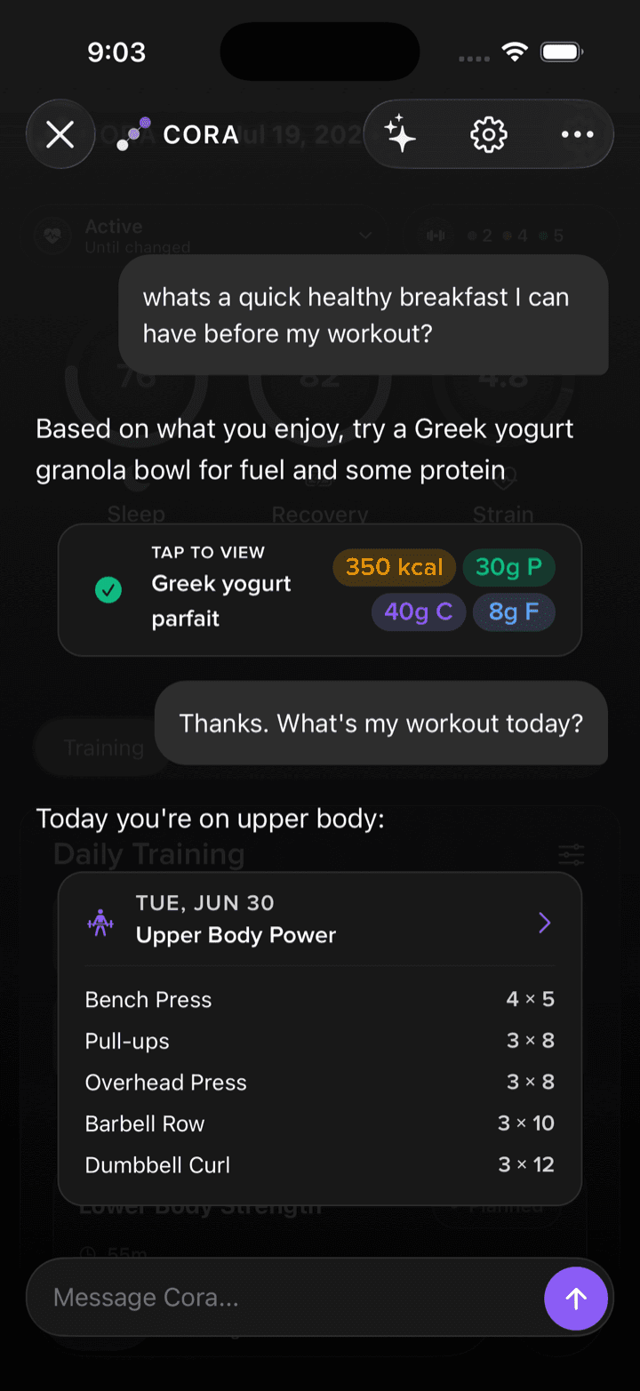 An AI coach in your pocket